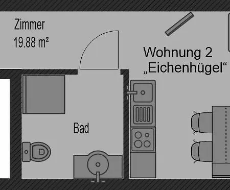 Apartament Landglueck Herrieden
